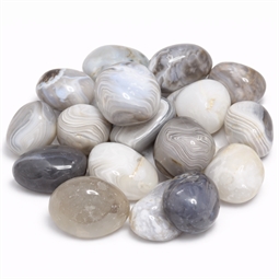 Info om Stjernetegn og lykkesten - Agat Botswana